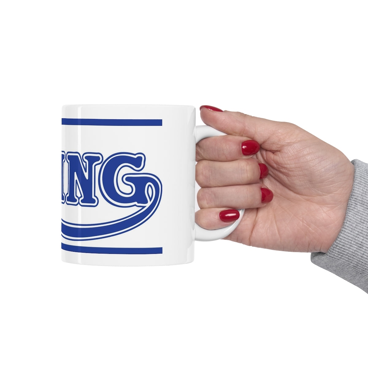 "Trying" Standard Size Ceramic Mug 11oz