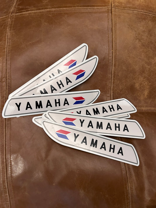 Throwback Yamaha Tank Decals