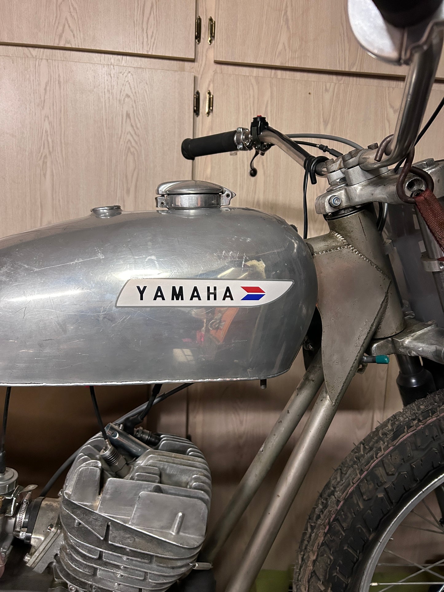 Throwback Yamaha Tank Decals