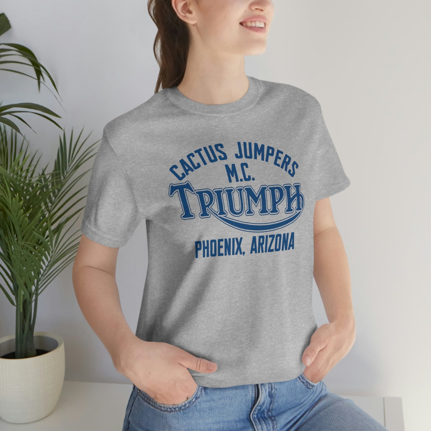 Cactus Jumpers Triumph Unisex Jersey Short Sleeve Tee